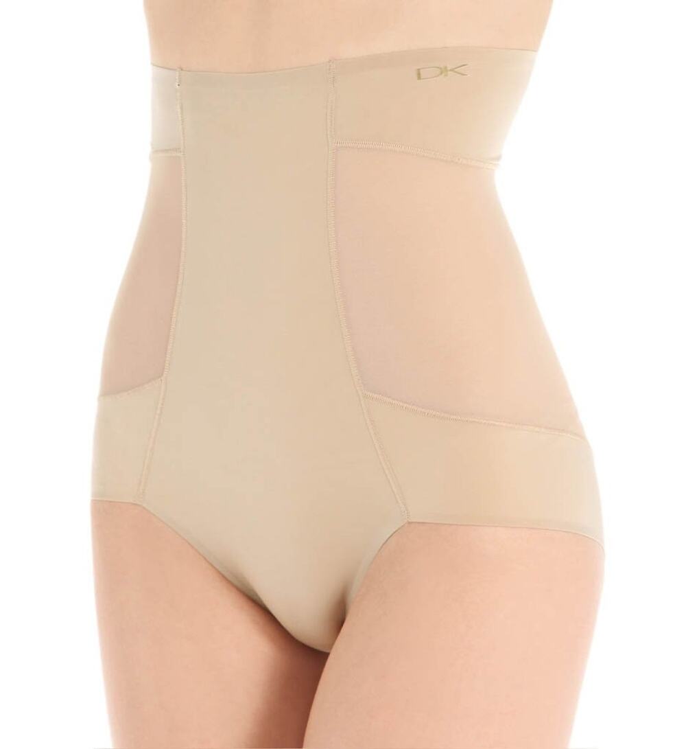 Donna Karan Sensuous Body Hi Waist Hi Cut Brief Nomad Beige Size S